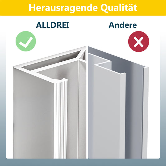 ALLDREI Halterung für Solarmodule auf Ziegeldach – Komplettset zur Befestigung von zwei Solarmodulen für Balkonkraftwerke Qualitätsvergleich