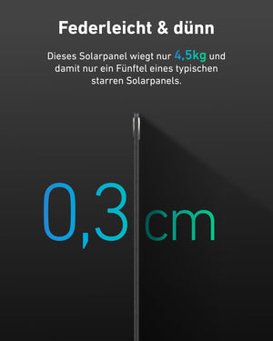 ALLDREI® flexible Solarmodule 2 Stücke - 450W flexibles Solarpanel-Kit, 213°Biegung PV Module mit TOPCon-Tech, 2x225W Wasserdicht Photovoltaik für Wohnmobil, Balkonkraftwerk, Camping, Boot, 0% MwSt.