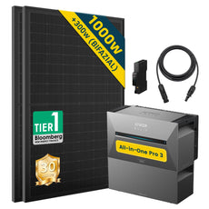 ALLDREI Balkonkraftwerk mit Speicher Anker Solix Solarbank 3 E2700 Pro 2,68kWh
