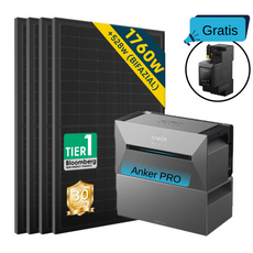 ALLDREI Speicher Anker SOLIX Solarbank 2 E1600 PRO Serie und optionales Balkonkraftwerk
