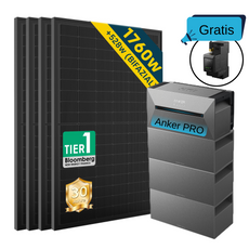ALLDREI Speicher Anker SOLIX Solarbank 2 E1600 PRO Serie und optionales Balkonkraftwerk