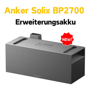 Anker SOLlX BP2700 Expansion Battery Erweiterungsbatterie Speicher Akku