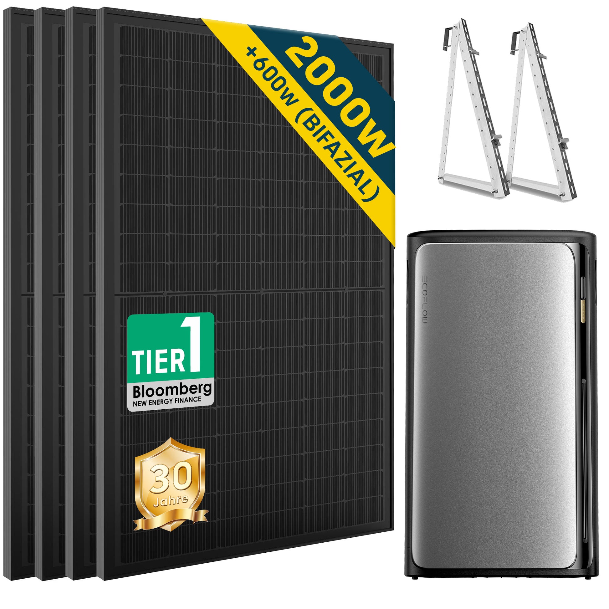 EcoFlow 2000W Balkonkraftwerk mit STREAM Ultra