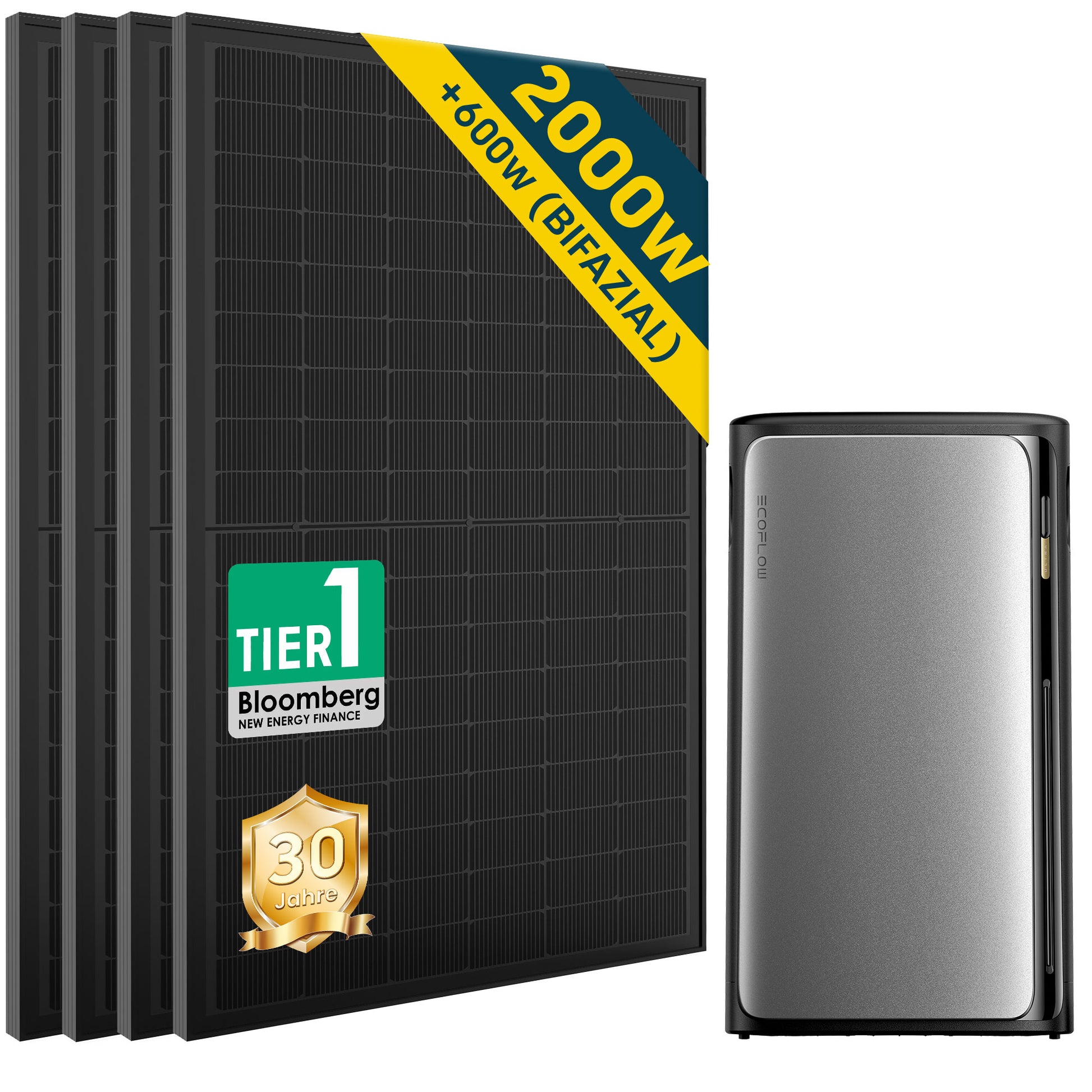 EcoFlow 2000W Balkonkraftwerk mit STREAM Ultra