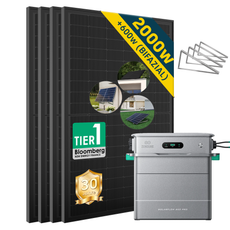 Balkonkraftwerk mit Speicher Zendure SolarFlow 800 Pro  und Solarpanel