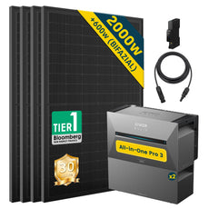 ALLDREI Balkonkraftwerk mit Speicher Anker Solix Solarbank 3 E2700 Pro 2,68kWh