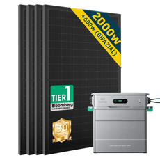 Balkonkraftwerk mit Speicher Zendure SolarFlow 800 Pro  und Solarpanel