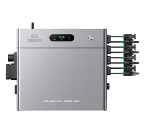 Balkonkraftwerk 2000W mit Speicher Zendure SolarFlow 2400 Pro 2.4Kwh, Komplettes Photovoltaiksystem