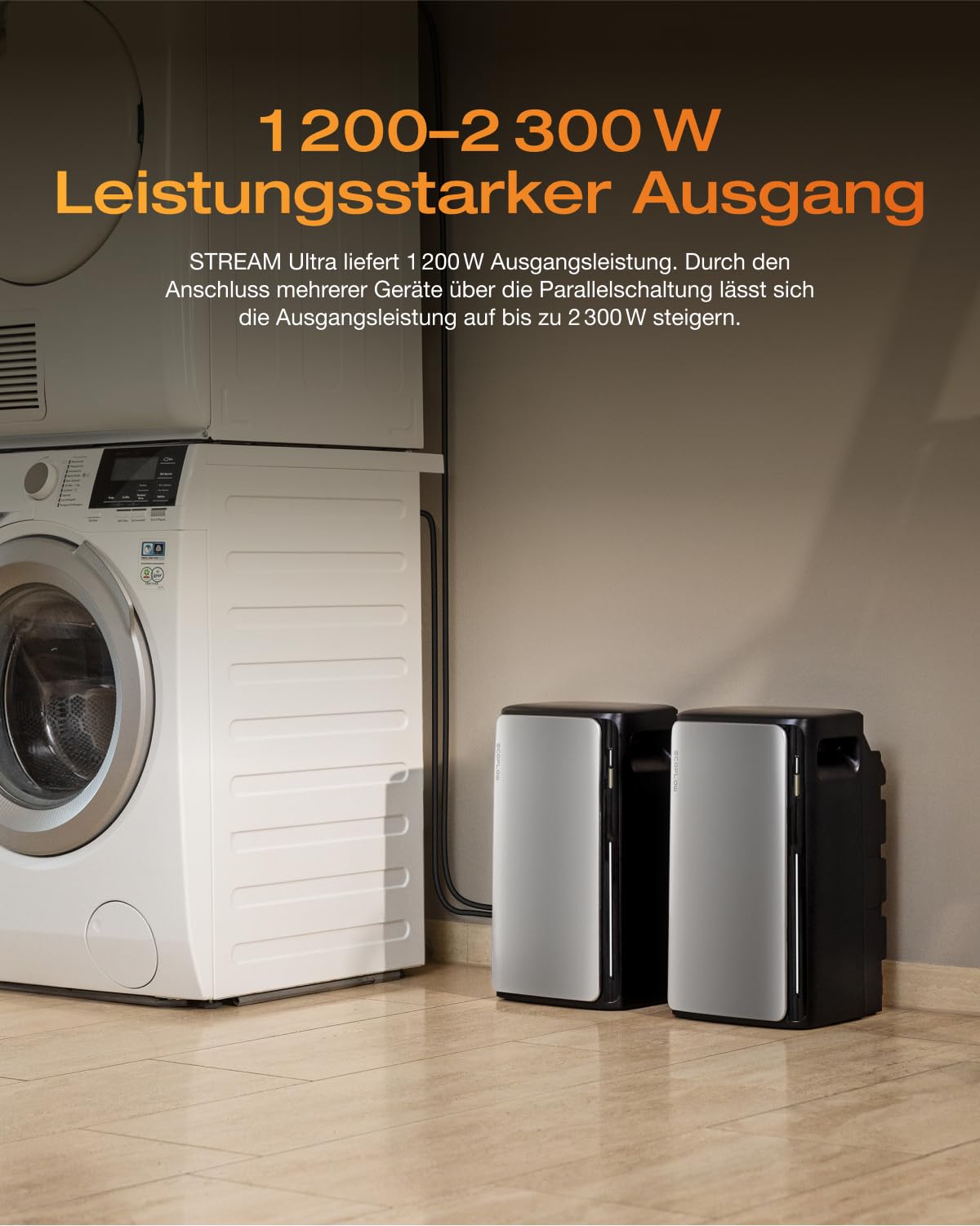 EcoFlow 2000W Balkonkraftwerk mit STREAM Ultra