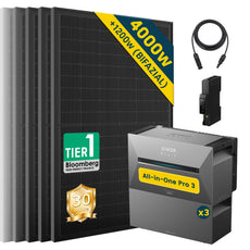 ALLDREI Balkonkraftwerk mit Speicher Anker Solix Solarbank 3 E2700 Pro 2,68kWh