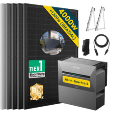 ALLDREI Balkonkraftwerk mit Speicher Anker Solix Solarbank 3 E2700 Pro 2,68kWh