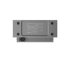 Anker SOLIX BP1600 Erweiterungsakku Rückansicht mit Anschlussdetails und technischen Spezifikationen.