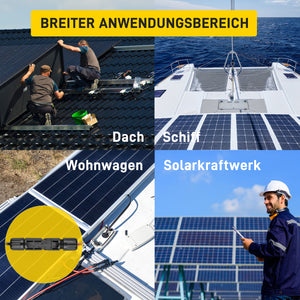 ALLDREI Solarkabel Verlängerung mit MC4 Stecker