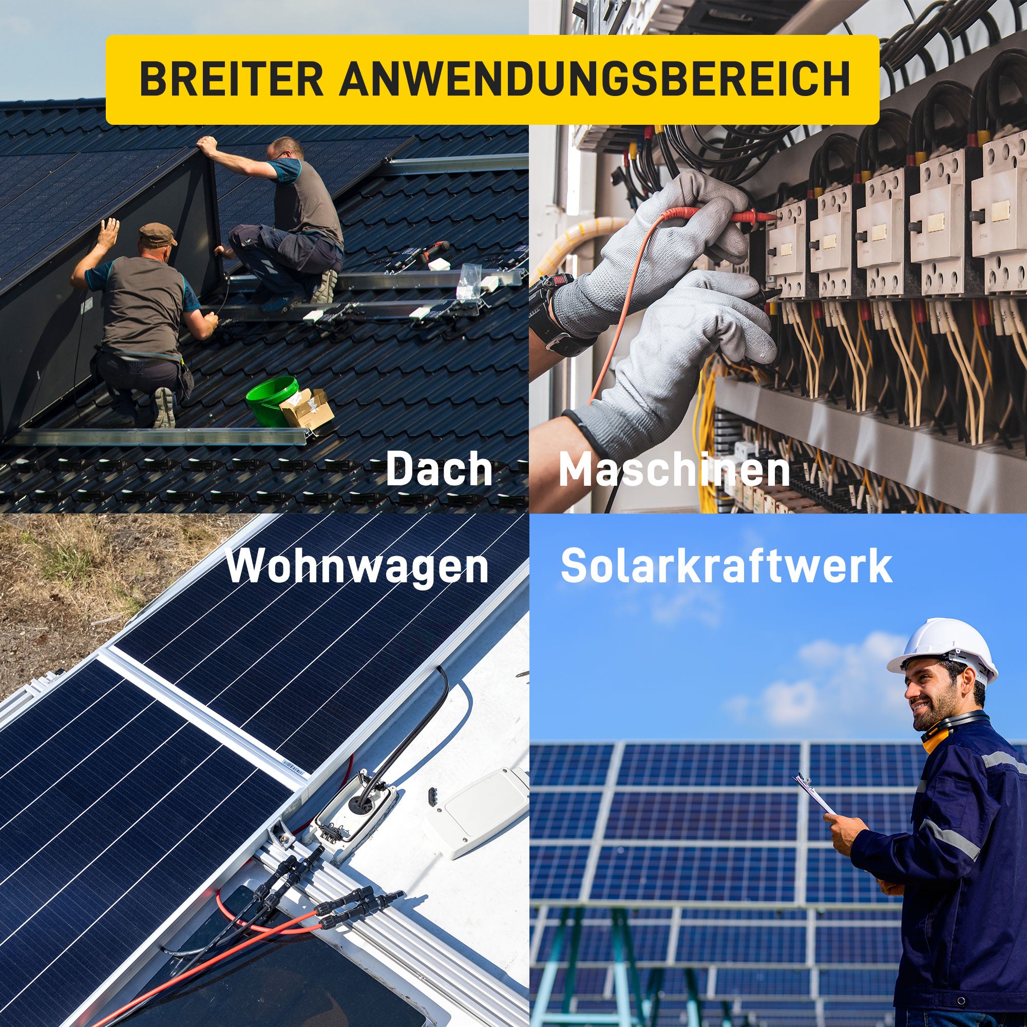 ALLDREI Solarkabel H1Z2Z2-K Verlängerungskabel für Solarmodule