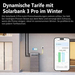 Anker SOLIX Solarbank 3 E2700 PRO Solarspeicher Balkonkraftwerk Stromspeicher