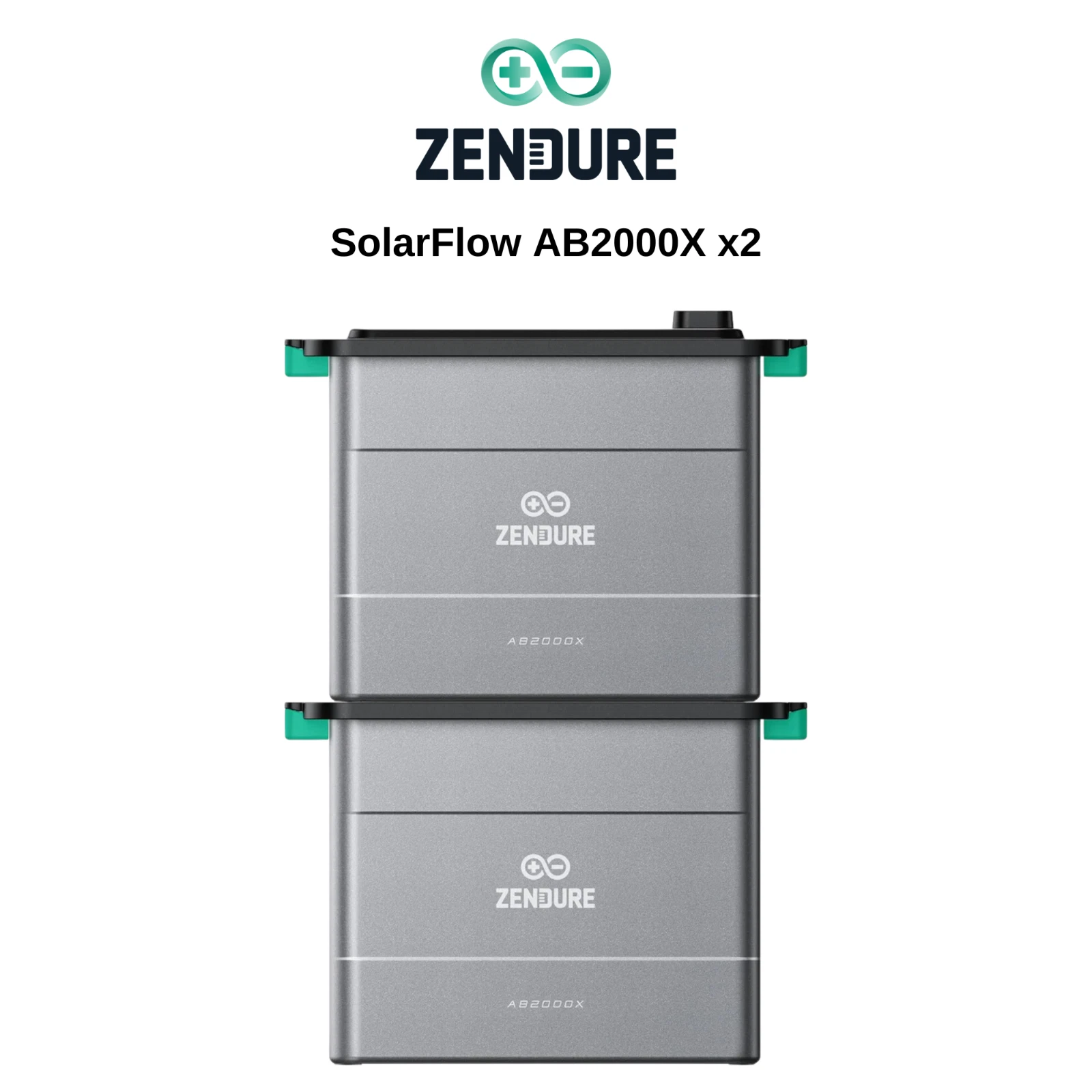 Zendure SolarFlow AB2000X x2, 3,84kWhAkkus Speicher fur Balkonkraftwerk