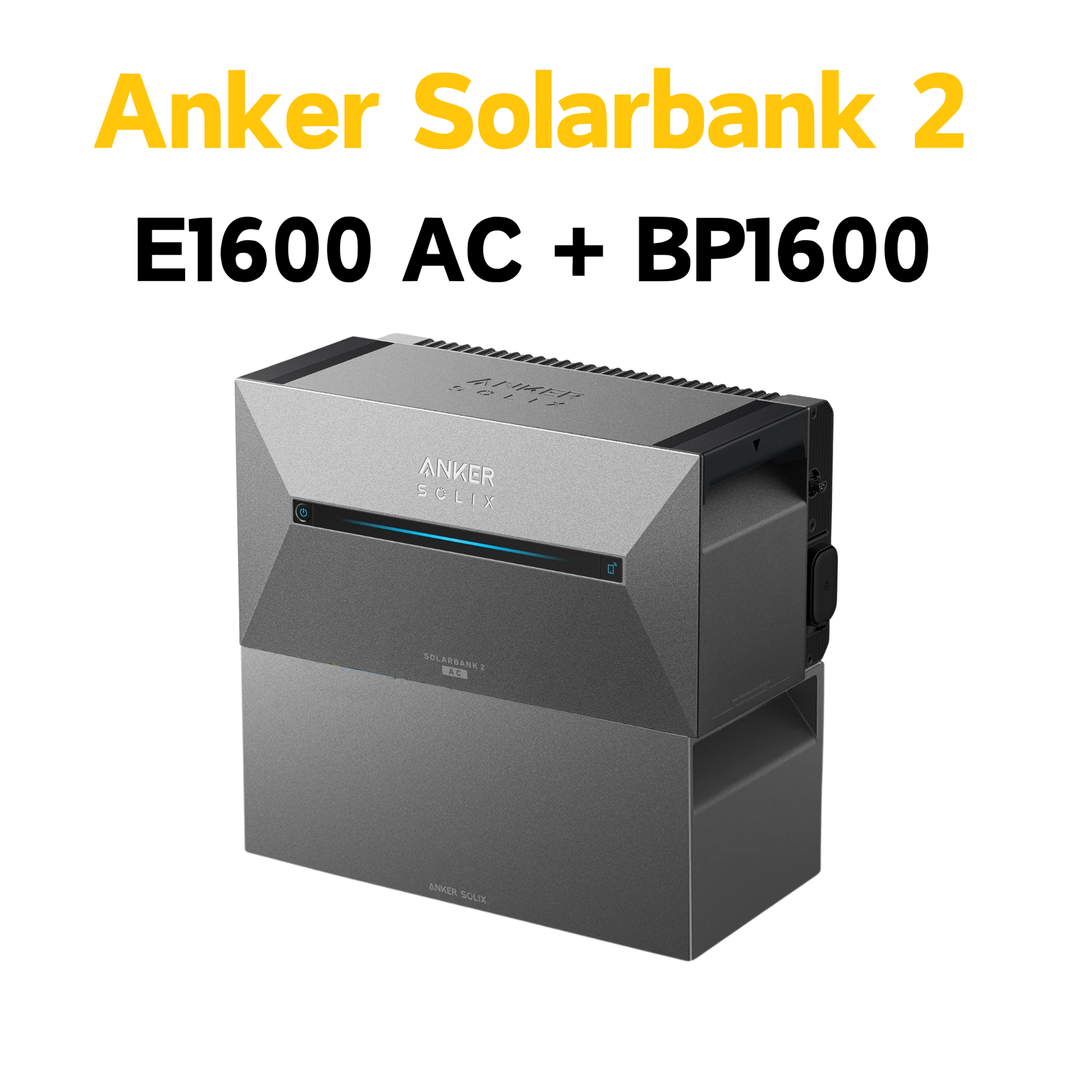 Anker SOLIX Solarbank 2 E1600 AC Speicher für Balkonkraftwerke