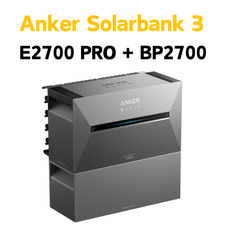 Anker SOLIX Solarbank 3 E2700 PRO Solarspeicher Balkonkraftwerk Stromspeicher
