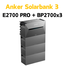 Anker SOLIX Solarbank 3 E2700 PRO Solarspeicher Balkonkraftwerk Stromspeicher