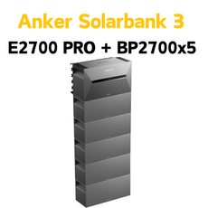 Anker SOLIX Solarbank 3 E2700 PRO Solarspeicher Balkonkraftwerk Stromspeicher