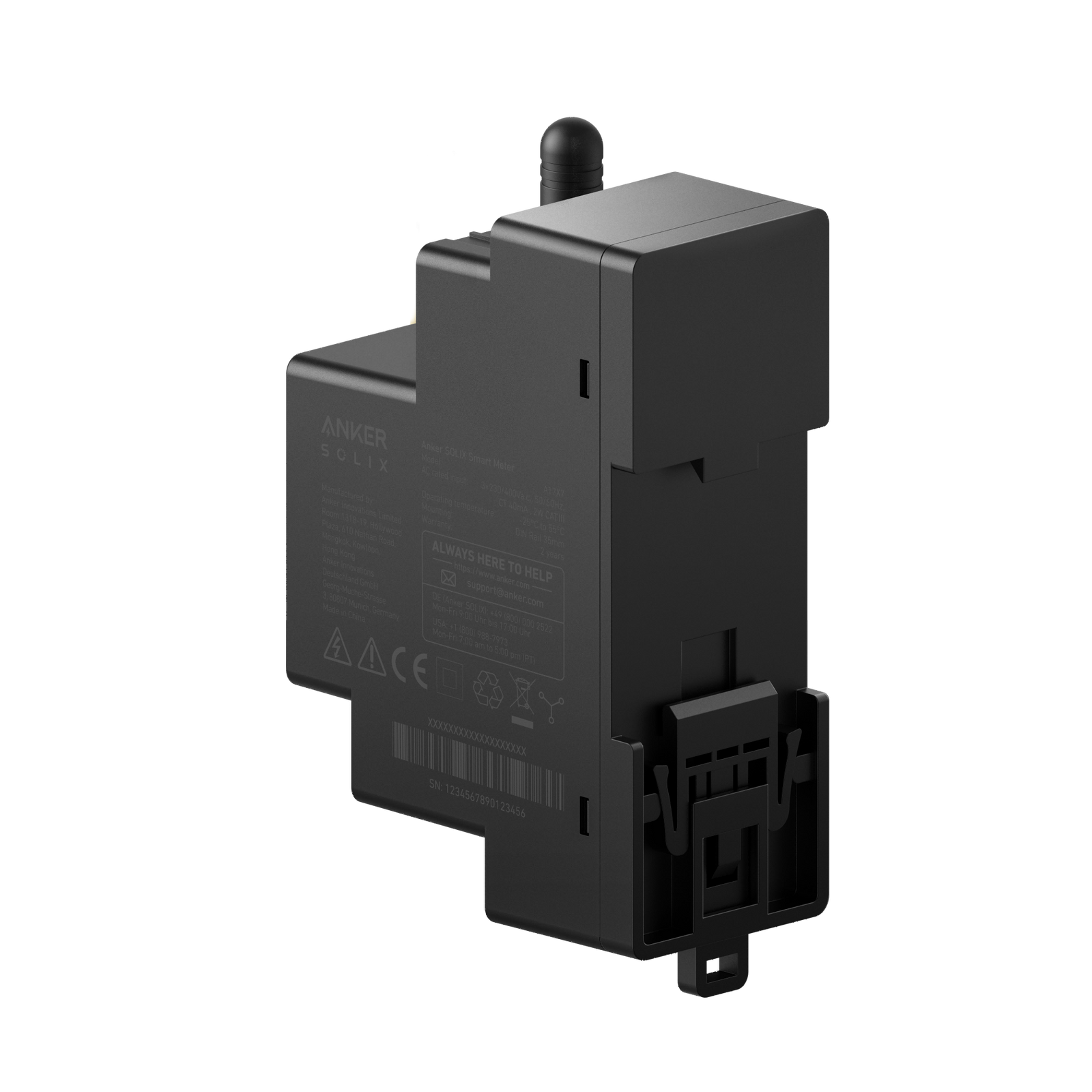 Balkonkraftwerk Anker SOLIX Smarter Zähler（Unterstützt nur Solarbank 2 E1600 Pro/AC/Solarbank 3 E2700 Pro）