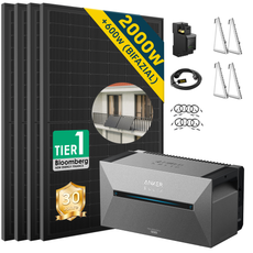 ALLDREI All-in-One-Balkonkraftwerk mit Anker Solarbank 2 E1600 PRO System