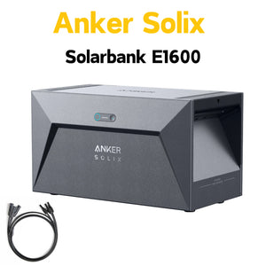 Anker SOLIX Solarbank E1600 1600Wh Gen2 mit integr. 0W Schalter, LiFePO4 Akku