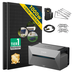 ALLDREI All-in-One-Balkonkraftwerk mit Anker Solarbank 2 E1600 PRO System