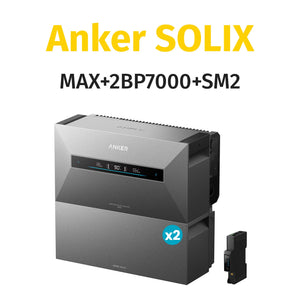 Anker SOLIX Solarbank Max inkl. Smart Meter Gen 2 für effizientes Energiemanagement und unabhängige Stromversorgung.