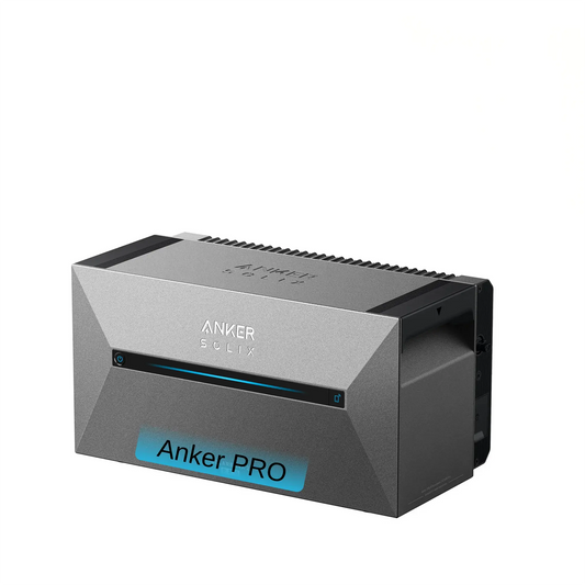 Anker SOLIX Solarbank 2 E1600 Pro + BP1600 Speicher für Balkonkraftwerke Stromspeicher Powerbank 3,2kWh Erweiterbar auf 9,6KWh