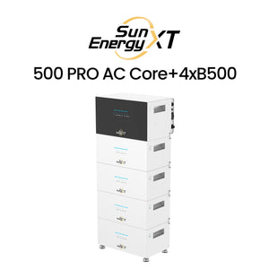 SunEnergyXT 500 PRO AC Core 5kWh AC-Stromspeicher mit 4xB500 für effiziente Stromnutzung