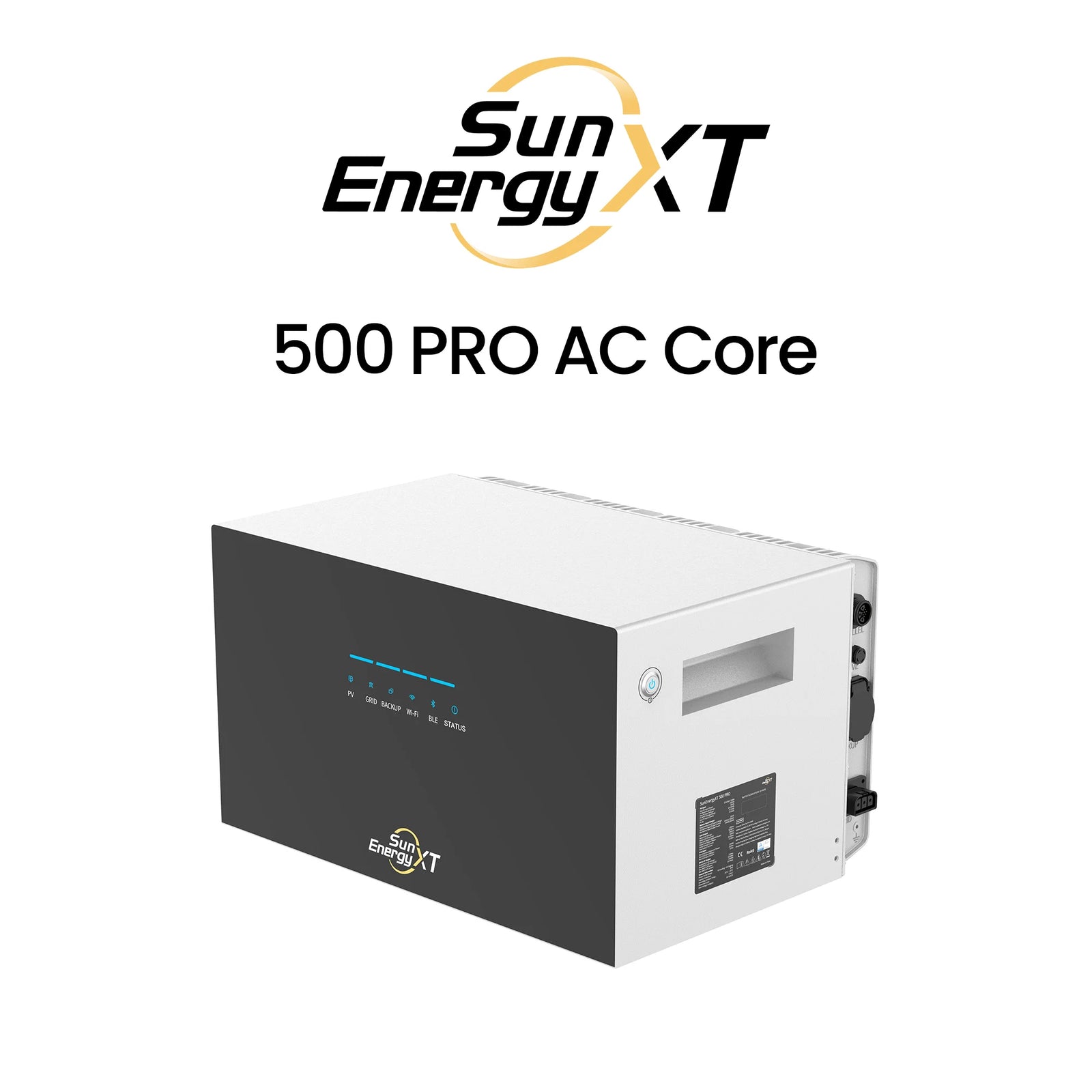 SunEnergyXT 500 PRO AC Core - leistungsstarker 5kWh AC-Stromspeicher mit 2400W.