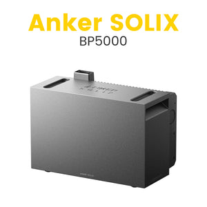 Anker SOLIX BP5000 Erweiterungsakku 5KWh, für Solarbank 3 Pro, Solarbank 2 Pro, Solarbank 2 AC, und Solarbank 2 Plus