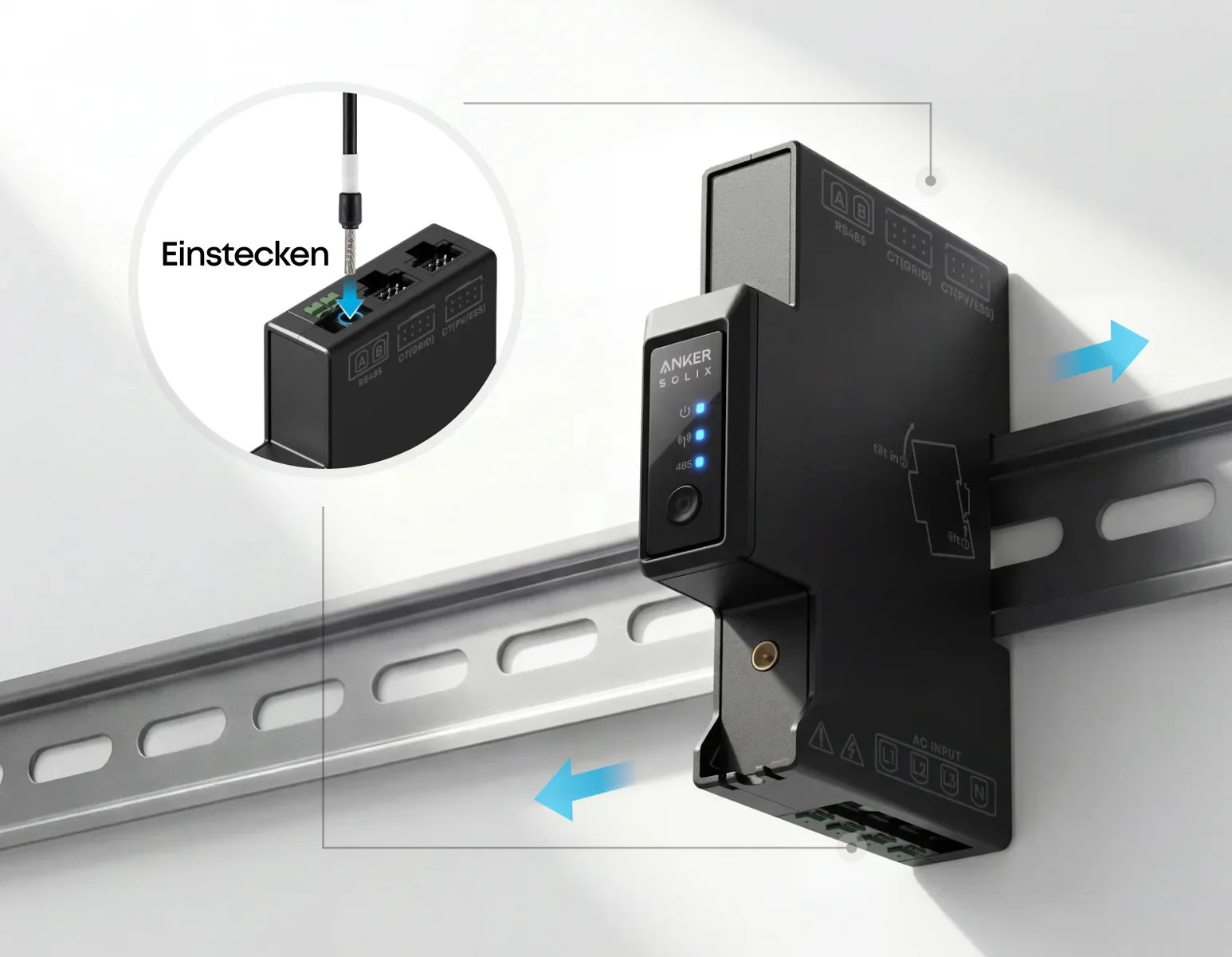 Anker SOLIX Smart Meter Gen 2 (Dreiphasig)