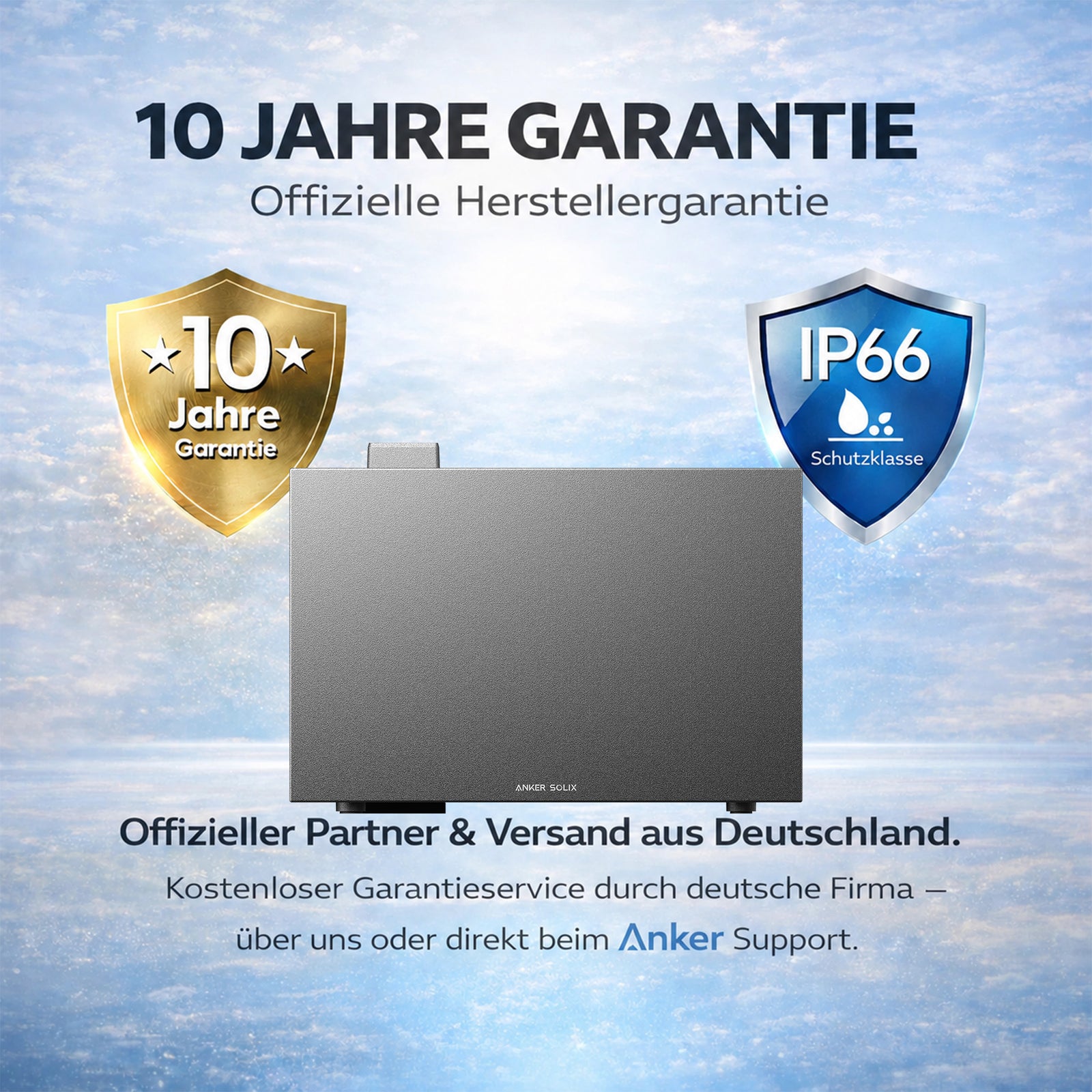 Anker SOLIX BP5000 Erweiterungsakku 5KWh, für Solarbank 3 Pro, Solarbank 2 Pro, Solarbank 2 AC, und Solarbank 2 Plus