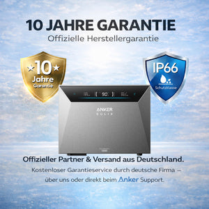 Anker SOLIX Solarbank 4 E5000 Pro Balkonkraftwerk Speicher 5kwh inkl. Smart Meter Gen 2