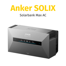 Anker SOLIX Solarbank Max AC Balkonkraftwerk Speicher 7KWh, All-in-One Stromspeicher Plug & Play 0%MwSt