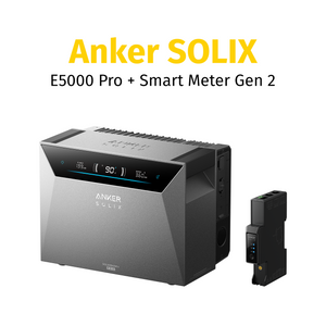 Anker SOLIX Solarbank 4 E5000 Pro Balkonkraftwerk Speicher 5kwh inkl. Smart Meter Gen 2
