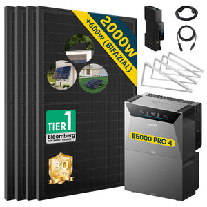 ALLDREI Balkonkraftwerk mit Speicher Anker Solix Solarbank 4 E5000 Pro 5kWh