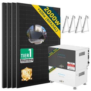 2000 Watt Balkonkraftwerk mit SunenergyXT 500 Pro Speicher
