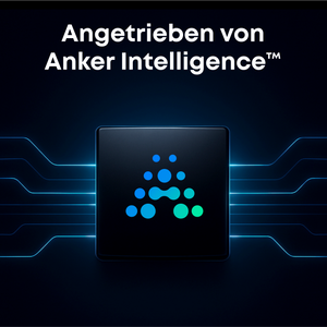 Anker SOLIX Solarbank Power Dock mit Anker Intelligence™ Technologie für intelligente Energienutzung.