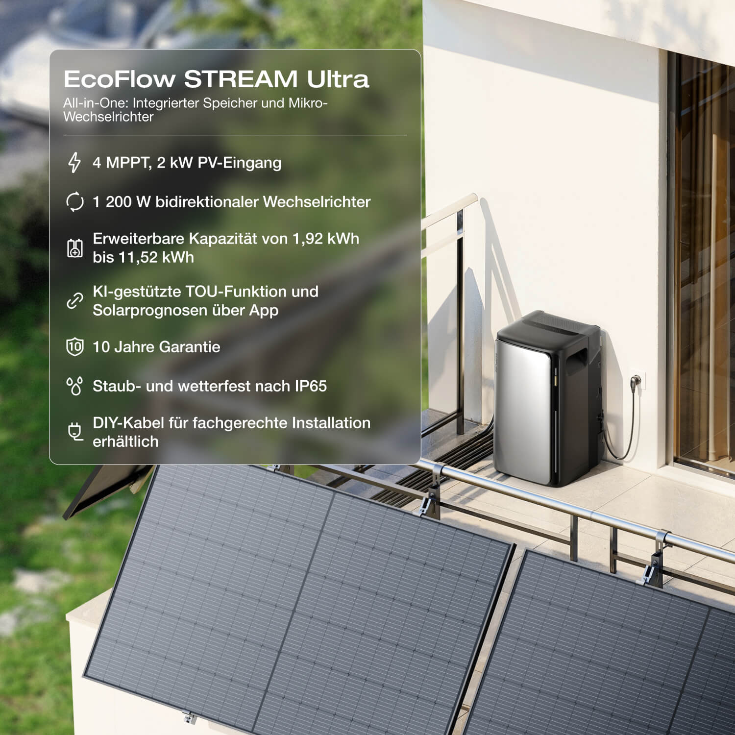 EcoFlow STREAM Ultra  Speicher