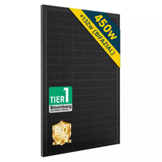 ALLDREI 450W Bifazialer Glas-Glas Solarmodule mit TIER1 und 30 Jahre Garantie