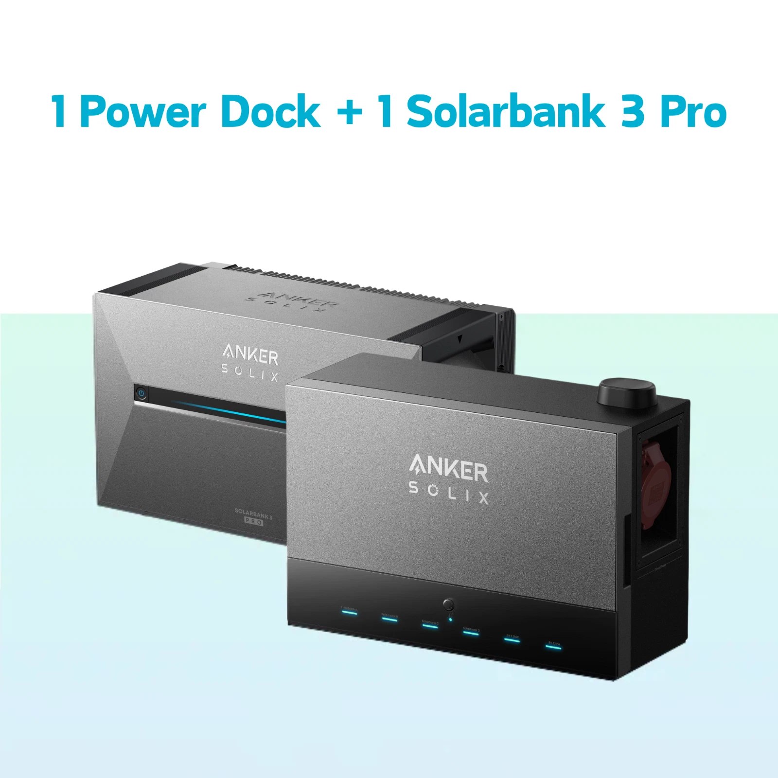 Anker SOLIX Power Dock Multisystem mit Solarbank 3 E2700 Pro, 0% MwSt. 2,688kWh