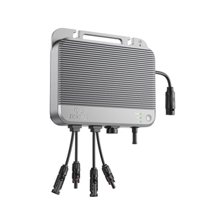 Zendure SolarFlow 800W Hybrid-Mikrowechselrichter mit Anschlüssen für Solaranlagen