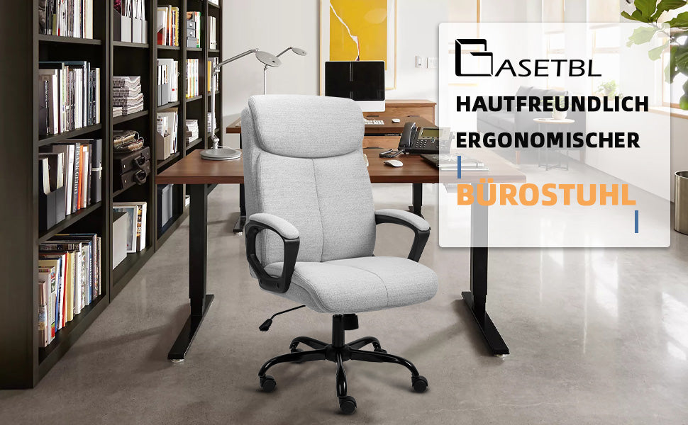 ALLDREI F005 Ergonomischer höhenverstellbarer Bürostuhl